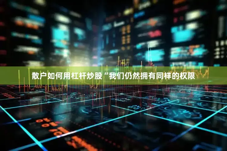 散户如何用杠杆炒股“我们仍然拥有同样的权限
